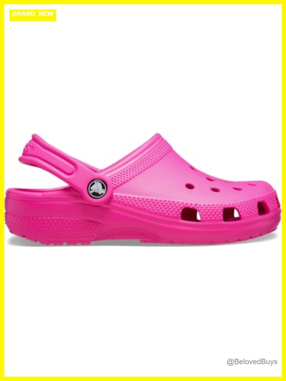 Crocs Kids Classic Clogs Lightweight EVA Slip-On Waterproof Shoes